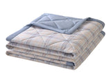 AYktou Reversible Patchworks Queen Size, 78.74x59.05in Lightweight Plaid Bedspreads Coverlets V1189-WXFWAL-20260326-03120
