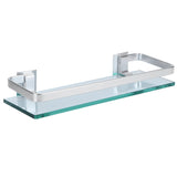 Space Aluminum Shelf Tempered Thickened Glass Bathroom Toilet Glass Storage Organizer Rack V1294-YM0721-3112210032111