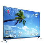 EMETE 100 Frameless UHD Smart WebOS TV V1005-9369998361243