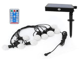 G50 LED String Lights Solar Powered IP44 Weatherproof Decorative Lamp for Outdoor Warm White V1294-YM0901-3119210089611