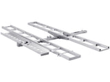 Motorcycle Carrier, 2-Bike 272.15KGS Aluminum Motorcycle Carrier Hitch Mount, Loading Ramp, Scooter V952-MTCYSJLZ600BGLI5EV0