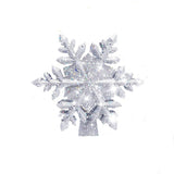 Christmas Tree Lighted with Built-in Led Rotating Snowflake Projector Lights, Hollowed Tree V1192-AZ-W-3001