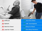 Electric Toilet Plunger with TurboPlunge Technology Cordless High-Pressure Drain Cleaner, V1107-CS-DDMTSTQ