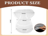 Non Slip Gel Saddle Pad for Horse TPE Half Pad for Back Breathable Provide Ample Cushioning for V1258-DP02-F-798