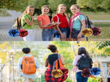 12 Pcs Holder for Cheerleading Accessories for Adjustable Backpack Straps Holder V1192-AZ-W-0889