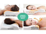 Giselle Bedding Contour Pillow Cool Gel Twin Pack MATTRESS-CON-PILLOW-GELX2