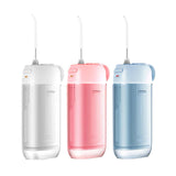 Pink Advanced Portable Water Flosser - USB Rechargeable Cordless Oral Irrigator, 3 Modes, IPX7 V888-ELOSUNG27439