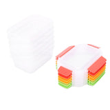 6 Pcs Food Storage Container Set 750ML Stackable Reusable PP Food Storage Box with Sealing Lid for V1294-YM0901-3118250193911
