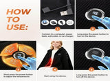 Graphene Heated Hooded Poncho Blanket USB-Powered Wearable Shawl for Office, Home, Outdoor, and V1341-ZY-CD8MHBG5