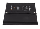 15W Monocrystalline Solar Panel Charger Dual USB Foldable Solar Charging Pack Outdoor Phone Power V1294-YM0718-3114220080111
