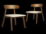 Levede 6x Dining Chairs Kitchen Chair CH1113-2-WAX3