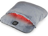 USB Heated Foot Warmer Electric Foot Heating and Vibration Massage Plush USB Powered Winter Foot V888-ELOSUNG54383