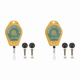 2X Retractable Spring Balancer, Bearing Spring Tool Load Balancer 4 Feet Adjustable Cable Retractor V1366-AZ2-W-14600