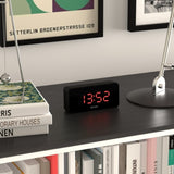 Newgate Space Hotel Hypertron Alarm Clock Black Case - Black Lens - Red Led V398-NGSH-HYPE-R1-K