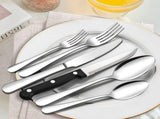 48 piece set of stainless steel tableware, 8-piece set of silverware service V1192-AZ-W-25092