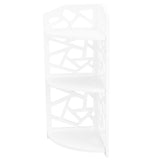 3 Tier Small Corner Shelves Plant Standing Rack for Small Spaces Bathroom Bedroom Organizer V1294-YM0901-3116200053511