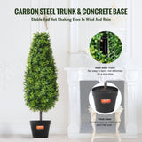 2 Pack 91.4cm Artificial Boxwood Topiary Tree Faux Plant UV Decor In/Outdoor V952-HYMRGXJS36YCXKYTZV0