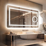 1200x600mm LED Bathroom Mirror Anti-fog Magnifying V178-66836