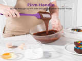 600F Heat Resistant Silicone Spatulas Kitchen Cooking Mixing Utensils and V1258-DP02-C-373
