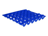 5PCS Plastic Egg Flats 30 Cell Egg Crates Holder Tray for Storage Transportation Home Farm V1294-YM0714-3111210360712