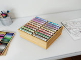 Levede Bamboo Marker Organizer Large Capacity Holder OF1052-AU