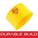 Starrett Fast Cut Straight Pitch Bi-Metal Hole Saw, 76 mm Diameter, Yellow V1202-V1-SRTFCH0300