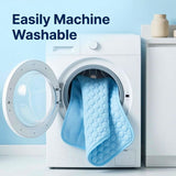 Self-Cooling Dog Washable Portable Coolings Pad for Dogs Cats, Ice Silk Self Cooling Foldables V1366-AZ2-W-10808