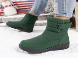 Women's Waterproof Snow Boots, Warm Fleece-Lined Winter Boots with Non-Slip Outdoor Sole for Cold V1189-LC-DG-00237