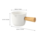 SWETRACE Creamer Cups 2Pcs White Milk Frothing and Cream Dispensing V1189-LWWAL-20260327-03607