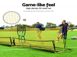 Everfit 2.1m Football Soccer Net Portable Goal Net Rebounder Sports Training Yellow PN-S015-XL-YE