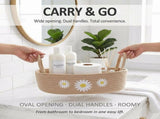 Cotton Rope Storage Basket, Soft Cotton Rope Construction, Sturdy and Well Constructed, for Bathroom V1369-AZ3-W-12091