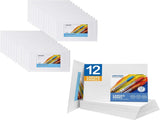 Painting Canvas Panel Boards - 5x7 Inch Art Canvas,24 Pack with 8x10 Inch Canvas Board Super Value V1258-DP02-C-1014