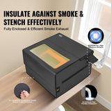 Laser Engraver Enclosure 800 x 800 x 500 mm Fireproof Protective Cover V952-JGDKJBHZJGDK1M3Z8V9