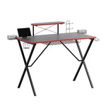 Artiss Gaming Desk Computer Desks 105CM GTABLE-B-105-BK