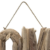 Hand-Made Driftwood 'Home' Wall Art 44x3cm V637-33764HOM