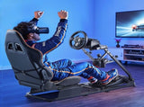 Racing Wheel Stand, Heavy-Duty Simulator Cockpit Steering Stand with Dual-Rail Dual-Arm, Fit V952-ZXZCSGSBWXSQX8MP1001V0