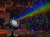 Outdoor Garden Christmas Light Projector 3 Light Colors Red Green Blue Remote Control Waterproof V1294-YM0901-L6719