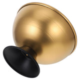 Plated Gold Flower Vase Iron Pot with Wide Mouth for Elegant Table Centerpieces V1192-AZ-W-27576