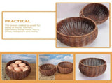Multipurpose Woven Basket PP Iron 1Pcs 8.25X8.25X6.88In V1370-AZ4-14535
