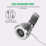 Compact Smart Fingerprint Lock T22 with Rechargeable Battery for Cabinets, Suitcases, Bikes, and V1259-DP01-A-2804