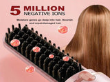 2pc Cordless Hair Straightener Brush for Women,Electric Hair Straightening Comb with Negative V1370-AZ4-05012