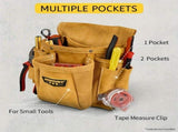 Yellow Gray adjustable tool belt, tool carrying belt, tool storage organizer, tool belt for V1347-148-GRA-01265