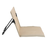 Outdoors Lounger Park Beach Chair Portable Folding Beach Lounge Chair for Adults Kaki V1294-YM0901-3111230104113