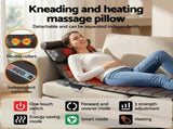 Livemor Massage Mat Kneading Neck Foot Massager Heated Vibration Airbag Mattress MASSAGE-MAT-02-PU-BR