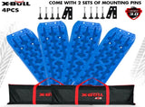 X-BULL Recovery tracks Boards 10T 2 Pairs Sand Mud Snow With Mounting Bolts pins Blue V211-AU-XBRT008-2