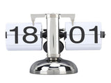 Retro Digital Flip Down Clock Mechanical Flip Desk Clock Battery Powered for Home Office Decor V1294-YM0901-3115240075911