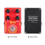 D-9 Distortion Guitar Effect Pedal with Presence Distortion Tone Controls and True Bypass Design for V1369-AZ3-W-16302
