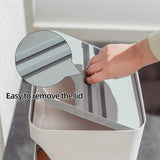 18L Stackable Plastic Kitchen Trash Bin Household Classification Storage Box V1181-HO0243-NEW