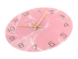 Innovative Pink Wall Clock Acrylic UV Printing Clock for Living Room Home Bedroom V1294-YM0710-3115210162011