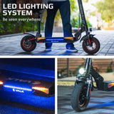 VALK Fusion 7 Electric Scooter, 800W, AU Compliant, with Seat Option, 48V 13Ah Lithium, 50km Range, V219-TRNESCVAF7SA